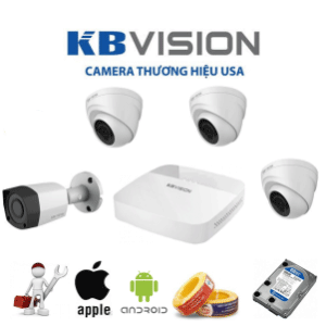 Báo giá lắp đặt camera KBvision
