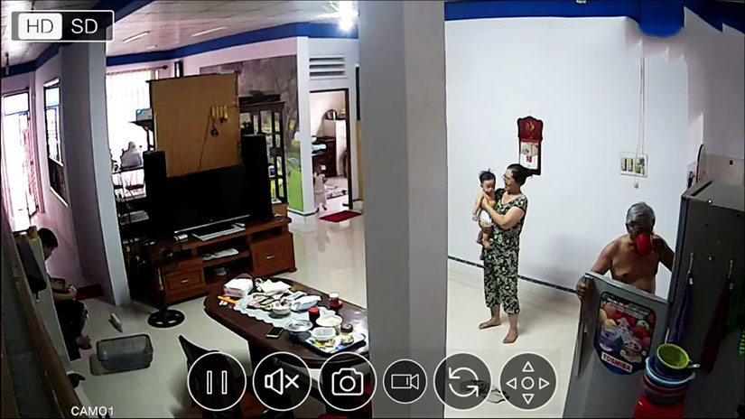 Lắp đặt camera quan sát chống trộm cho gia đình