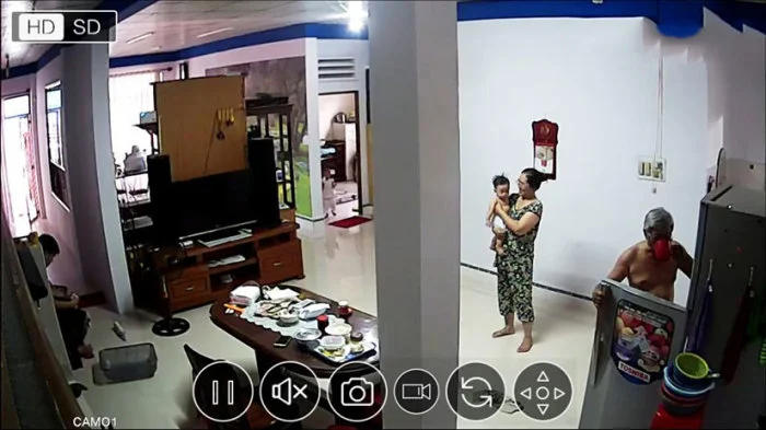 Lắp camera chống trộm cho gia đình báo qua điện thoại