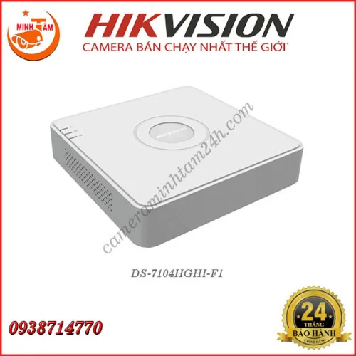 đầu Ghi Hdtvi 4 Kenh Hikvision Ds 7104hghi F1 Sản Phẩm