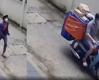 Bắt được nghi can trộm xe của shipper tại Tp.HCM thông qua Camera