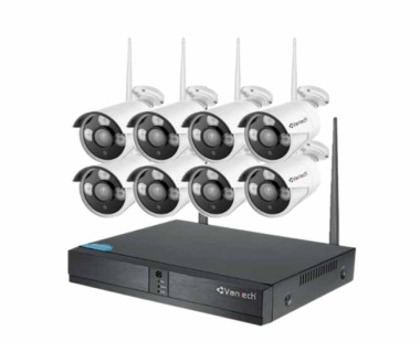 Bộ kit 8 camera IP Wifi 2MP Vantech VPH-0860W