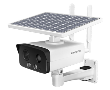 Camera IP 4G tích hợp pin năng lượng mặt trời 4MP KBVISION KX-CF4203GN-AL-SP