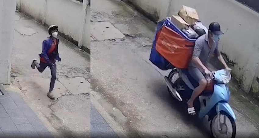 Bắt được nghi can trộm xe của shipper tại Tp.HCM thông qua Camera