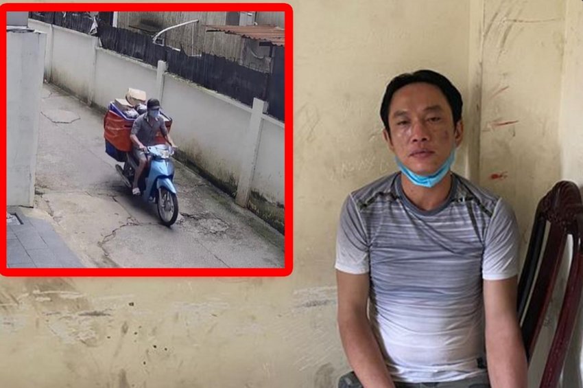 Bắt được kẻ trộm xe hàng của của shipper tại Tp.HCM