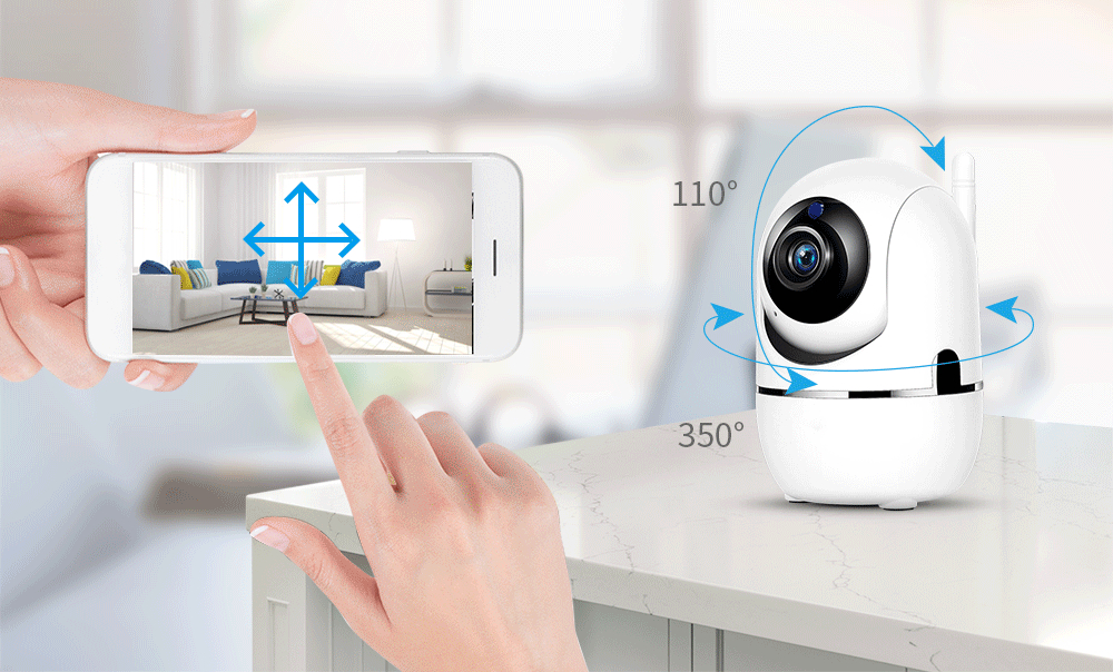 Camera wifi quan sát qua điện thoại