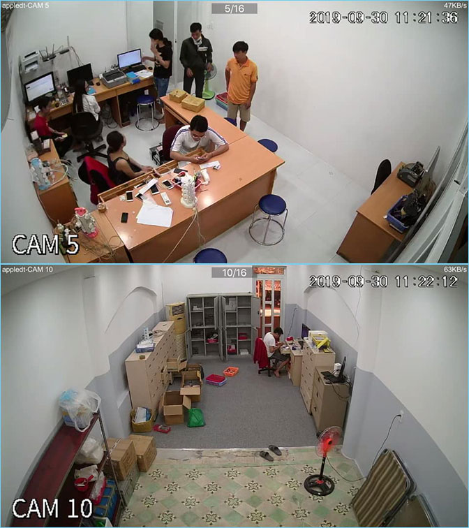Lắp camera quan sát cho văn phòng