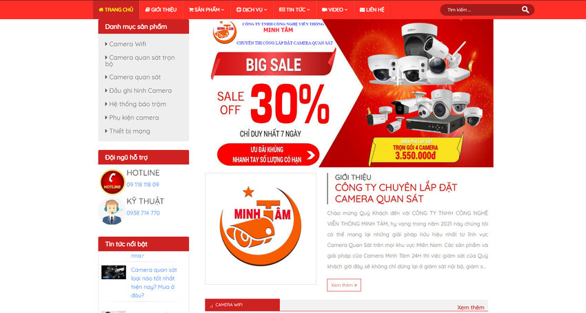 Đơn vị cung cấp hệ thống camera quan sát