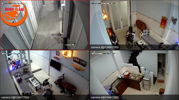 Lắp camera tại ấp Trung Chánh 2, Xuân Thới Đông, huyện Hóc Môn