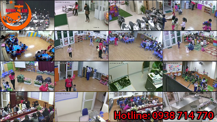 Camera giám sát trường mầm non