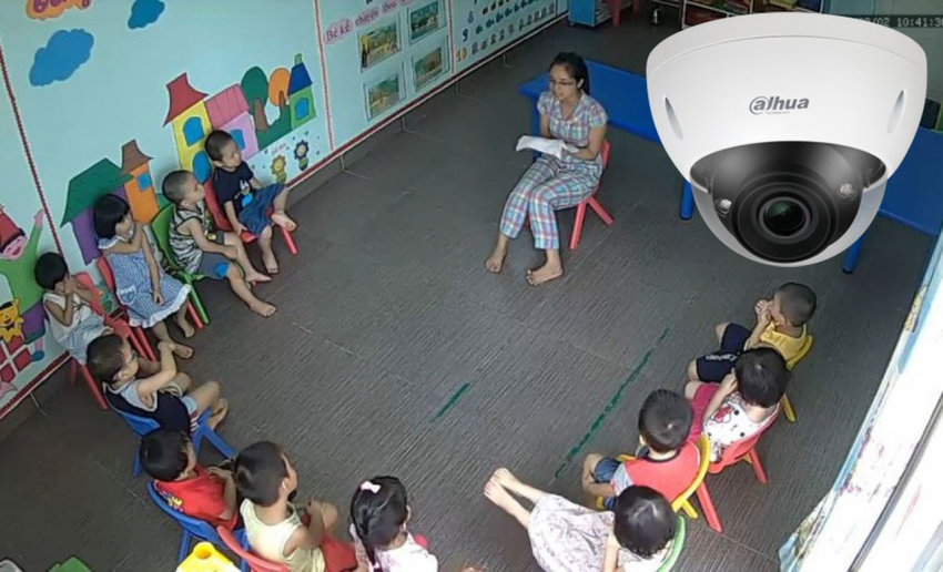 Lắp đặt camera tại trường mầm non