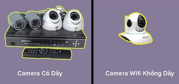 Nên chọn camera wifi hay camera có dây