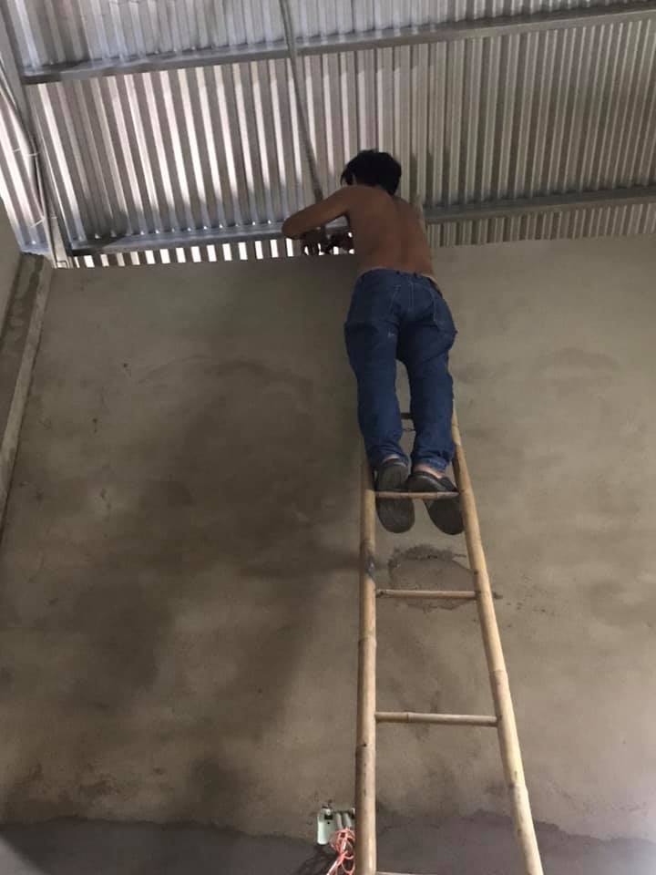 Công ty Camera Minh Tâm đang lắp đặt camera