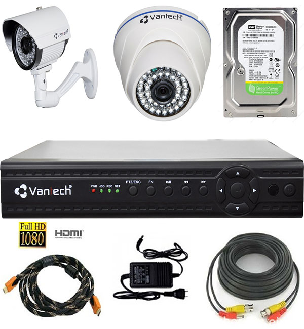 Trọn bộ camera Vantech