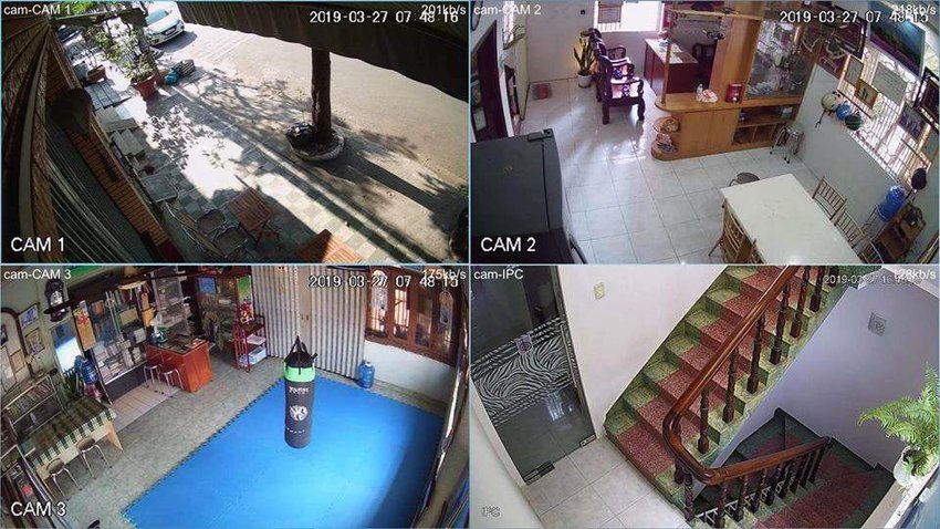 Lắp đặt camera quan sát dành cho các hộ gia đình
